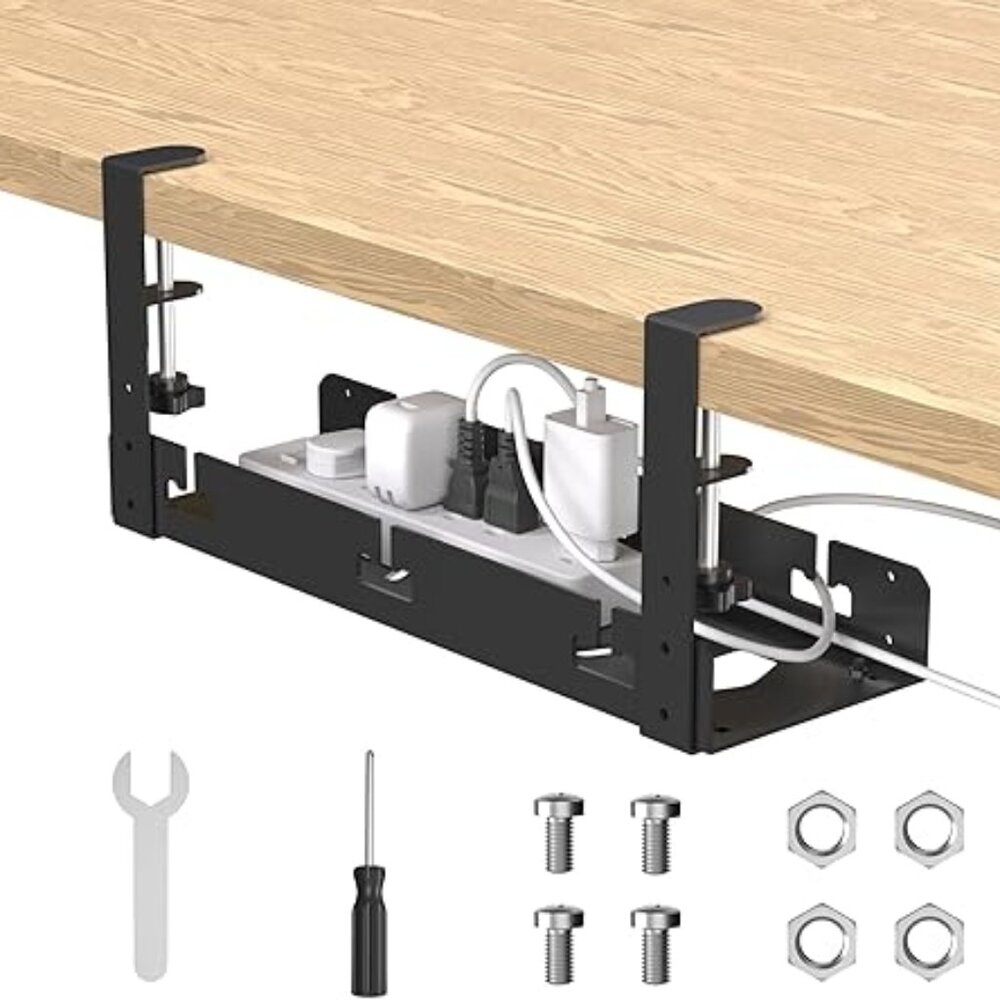 Cable Management Tray for Desk